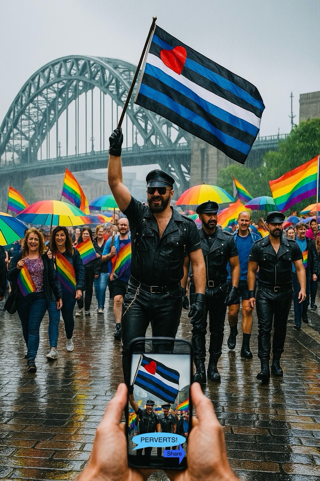 Facebook Hate Won’t Rain on My Parade: Northern Pride 2025, Leather Loathing Lesbians, and Lashings of&nbsp;Leathermen