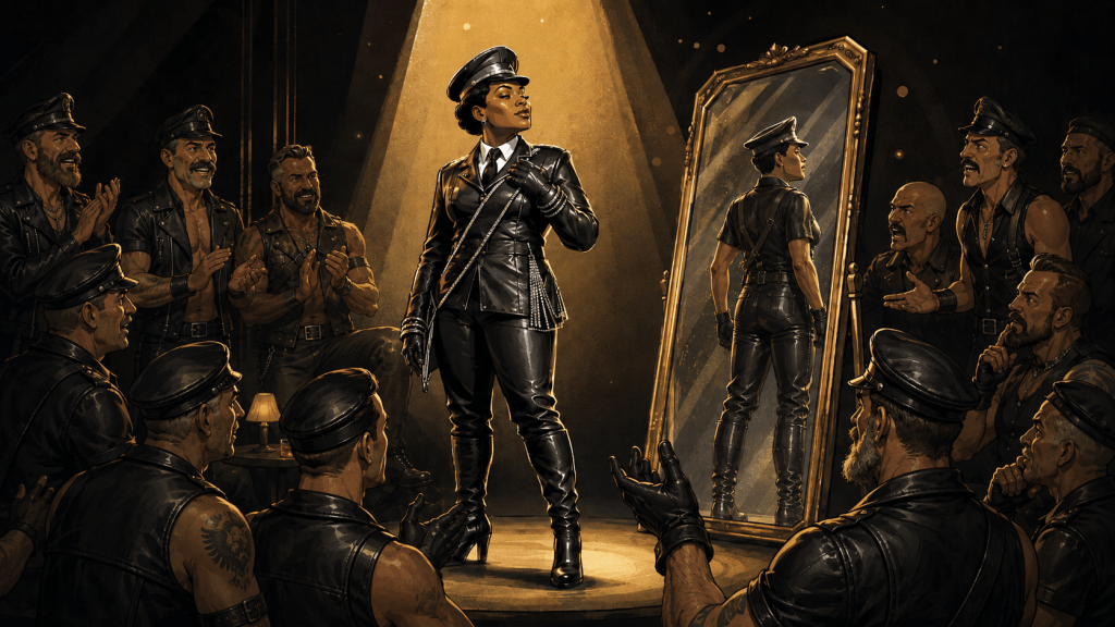The Masculine Mirror: Leather, Drag, and the Backlash to Being&nbsp;Seen